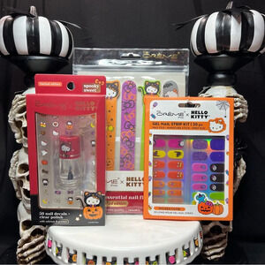 The Creme Shop x Sanrio Hello Kitty Halloween Gel Nail Wrap-Nail Files &Stickers